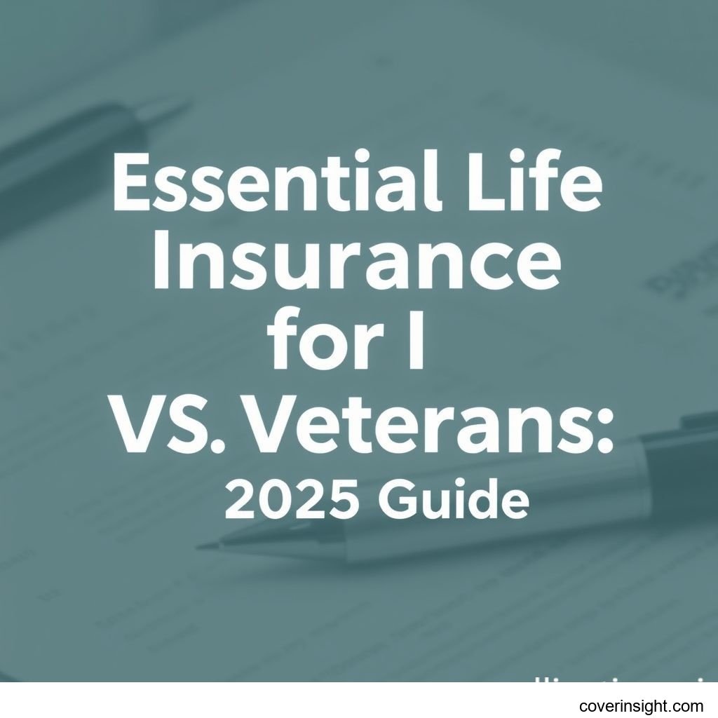 Essential Life Insurance for US Veterans: 2025 Guide