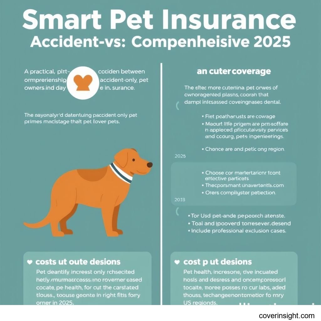 Smart Pet Insurance: Accident vs. Comprehensive 2025