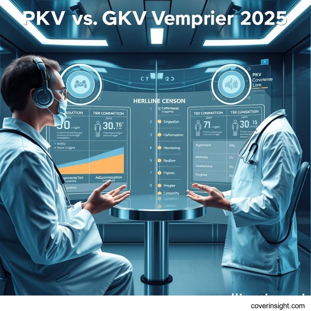 PKV vs GKV Vergleich 2025: Clever Wählen & Sparen!
