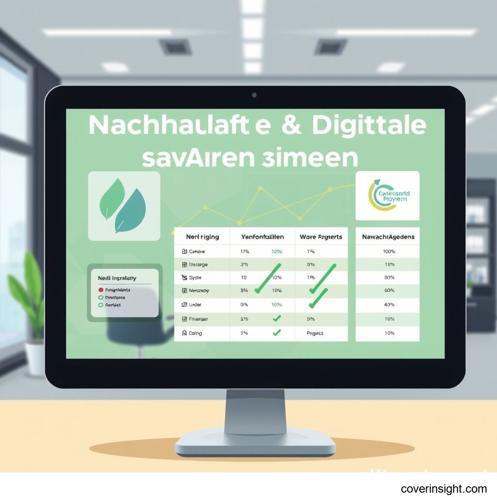 Nachhaltige & Digitale Versicherungen: Vergleich 2025!