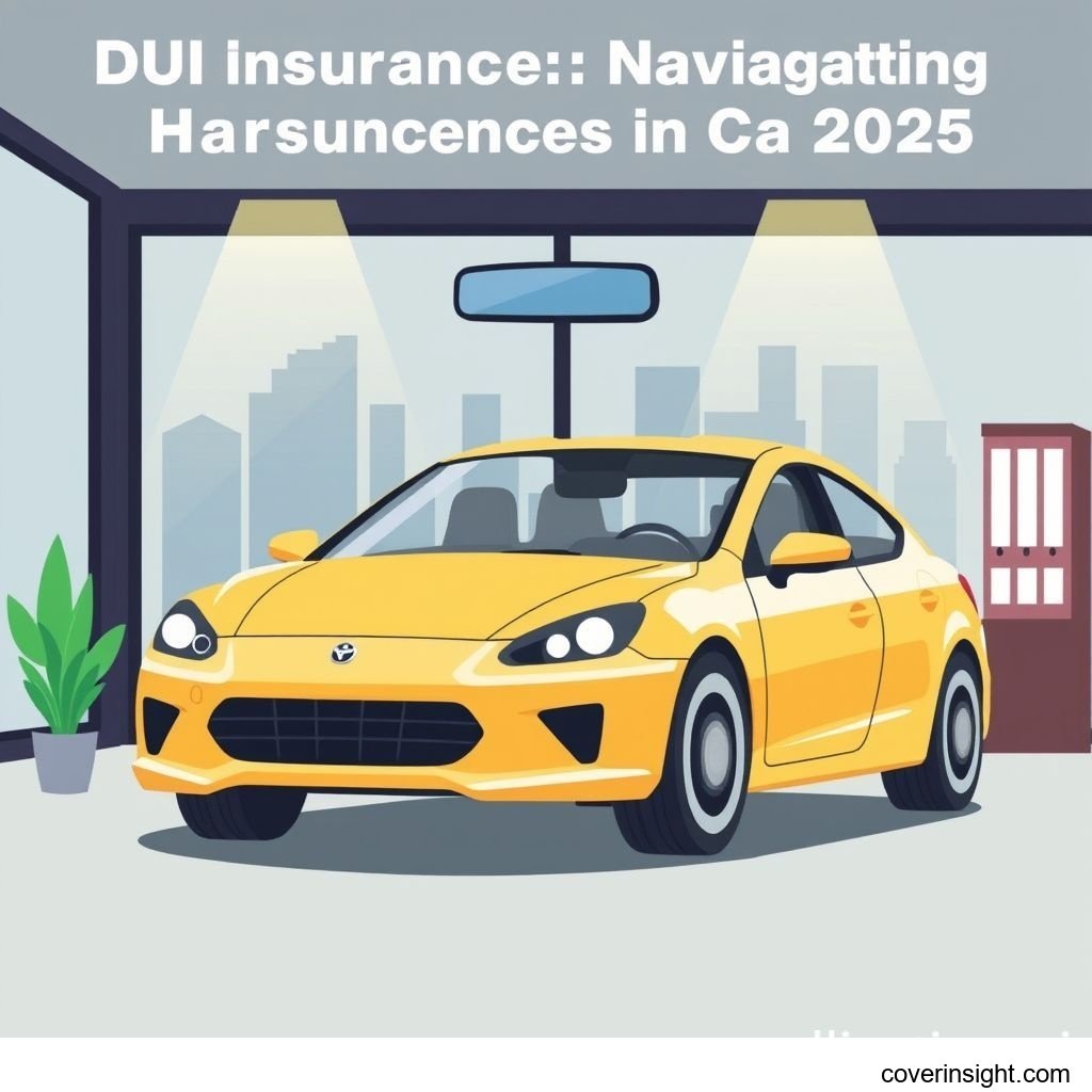 DUI Insurance: Navigating Harsh Consequences in CA 2025