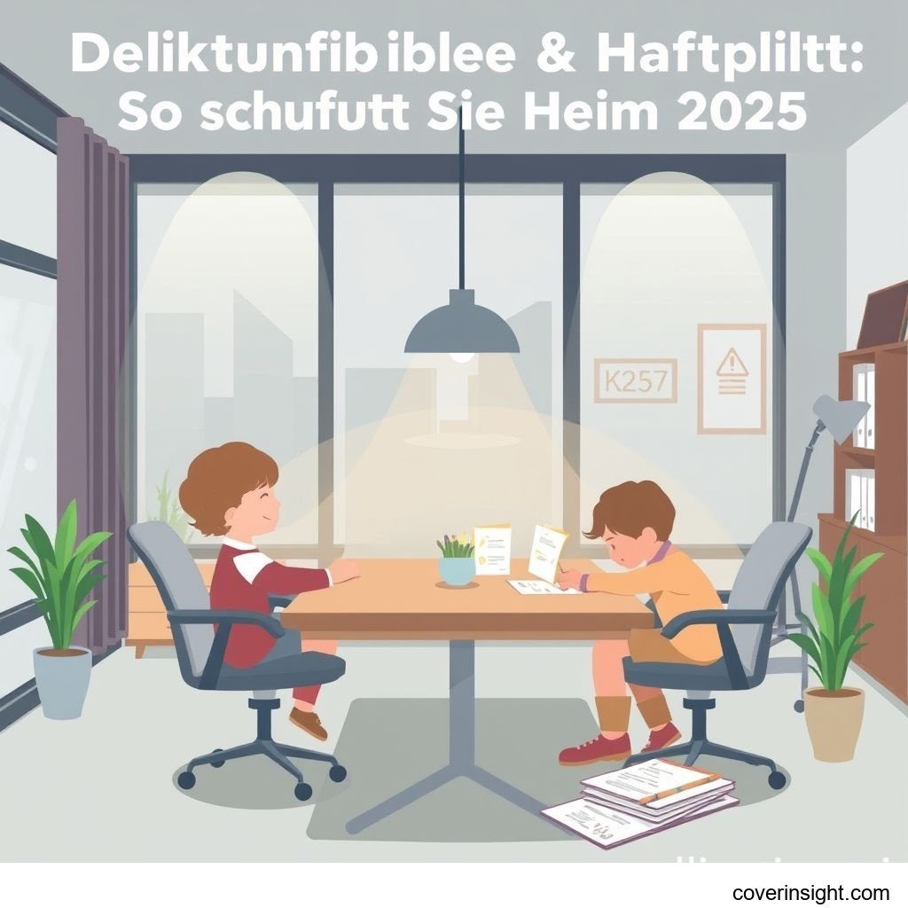 Deliktunfähige Kinder & Haftpflicht: So schützt Sie Ihr Heim 2025