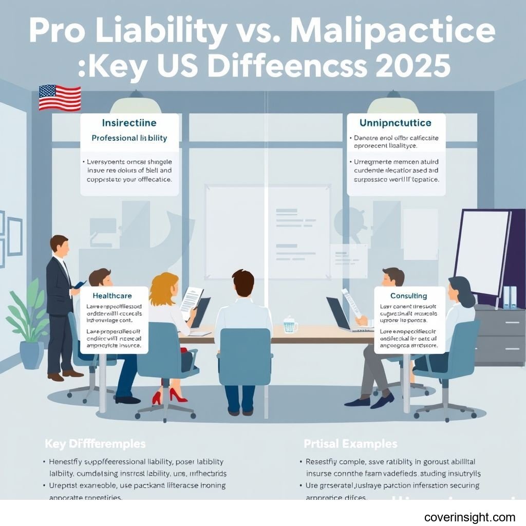 Pro Liability vs Malpractice: Key US Differences 2025